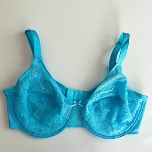 HSIA• Sky Bkue Minimizer Bra•sz 36DD